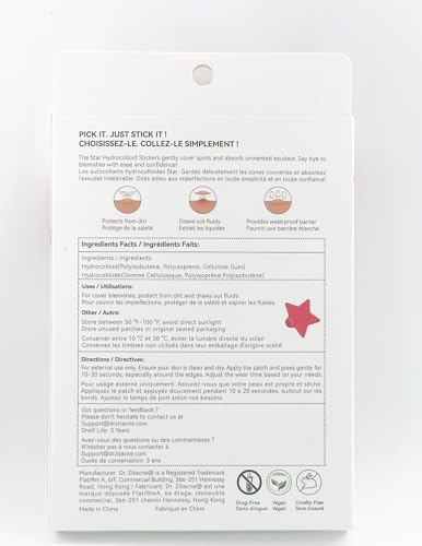 Variante de Dr. Zitacne parches para granos 255 uds 5 colores 5 tamaños