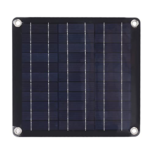 Calentadores de Piscina/paneles Solares, Panel Solar de 10 W 18 V, Cargador de Batería Solar de Silicio Monocristalino Semiflexible con Encendedor de Cigarrillos para Coche RV