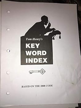Paperback Tom Henry's Key Word Index Based On The 2008 Code (National Electric Code) Book