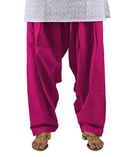 Hanu Creations Women's Cotton Traditional Handmade semi patiala Salwar pants