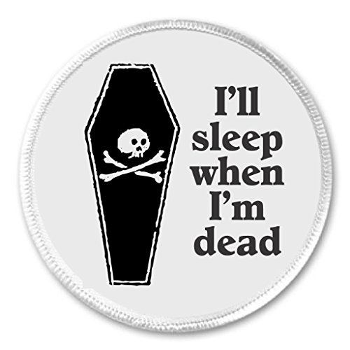 A&T Designs I'll sleep when I'm dead Coffin 3