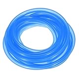 YSDINK Manguera de silicona flexible – 4 mm x 6 mm – Ideal para acuario, transferencia de agua y aire, adecuada para aplicaciones alimentarias y jardinería (azul, 10 m)