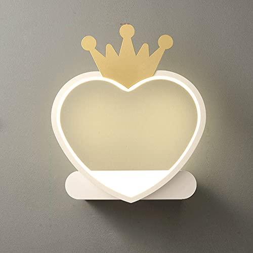 Luces de pared de corazón de 13W que eliminan el miedo a la oscuridad en niños 8
