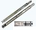 Knape Vogt Kv8417 B16 16 in. Self-Closing 100 Lb. Full Extension Drawer Slide - Anochrome