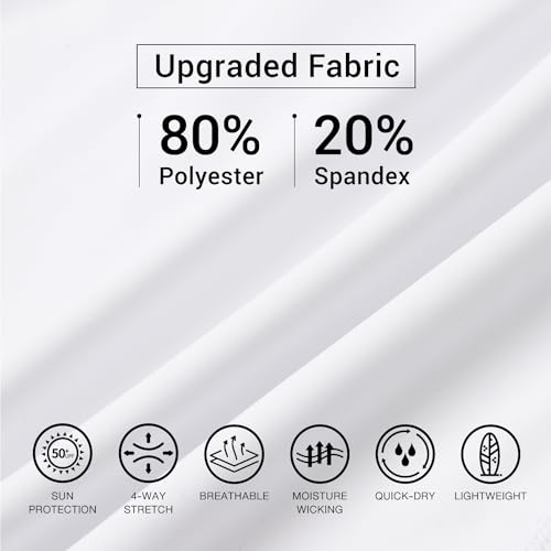 Image of HUGE SPORTS Men's Rash Guard Long Sleeves UPF 50+ UV Sun Protection Quick Drying Splice Compression Swim Shirts