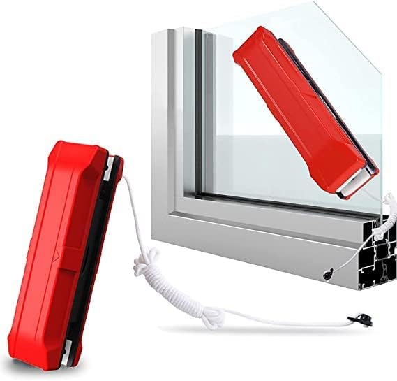 Mishrit Glider Magnetic Window Cleaner for Single Glazed Windows | Magnetic Window Cleaner Double Side Glass Wiper Cleaner (Multi-Color, Pack of 1). (B0D3HY4S1J) Amazon Price History, Amazon Price Tracker