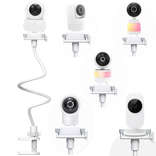 Babyphone Halterung Universal Kamera Halterung Kamera Halter Baby Kamera Handyhalter Kompatibel für Philips AVENT/Nuk/Reer/Babymoov/GHB/Hellobaby Babyphone die meisten Video-Babyphone
