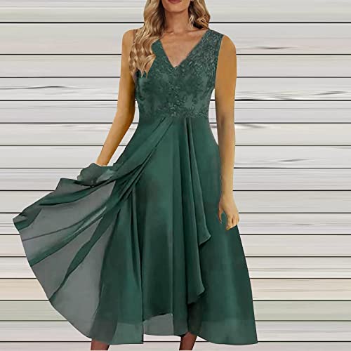 Robe longue en mousseline fluide pour soirées d'été