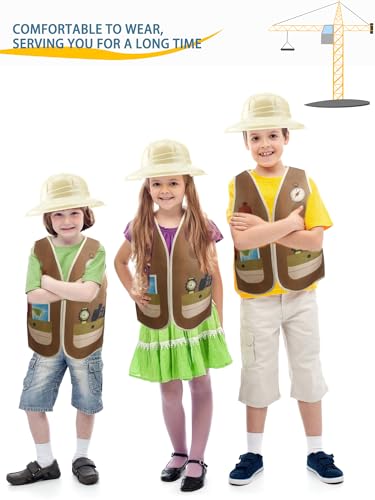Set de disfraces explorador para niños con 20 piezas miniatura 6