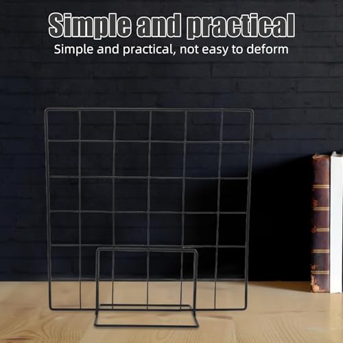 Présentoir photo grille d'affichage verticale et support d'œuvres