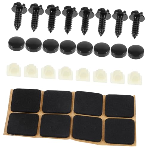 Tornillos de matrícula de acero inoxidable ideales para viajes largos en coche
