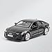BNMI per Audi RS7. Collezione di Regali Giocattolo per Il Controllo della Forza della Decorazione del Modello di Auto in Lega 1:32 ( Color : Nero )