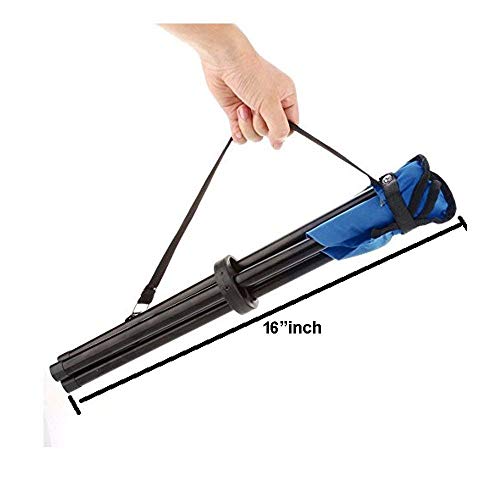 Image of Folding Portable Tripod Stool for Outdoor Camping Hiking Fishing (Multi Color)