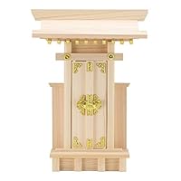 仏壇屋 滝田商店 神棚(お宮) 袖付大神宮(高さ35cm×巾27cm)◆神社のお神札をお祀りす...