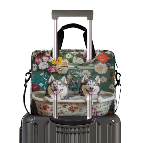Bolso para portátil 15.6 pulgadas con diseño vintage miniatura 4