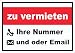 Produktbild zu vermieten Schild mit Wunschtext A3