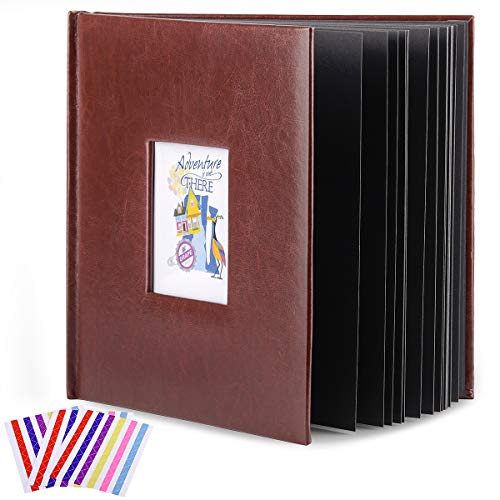 Álbum de recortes Pixar Up hecho a mano, álbum de fotos familiar marrón