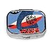 Produktbild Baby Winter Cartoon Dekorative Bär Metall Pillendose Fall Reise Pillendosen Tablet Halter Wallet Organizer Fall Für Tasche Oder Geldbörse