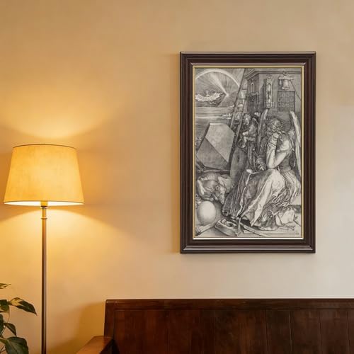 Impression sur toile Melancholia de Dürer - Cadre de décoration murale haut de gamme