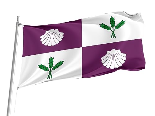 Bandera De Temporada El Burgo Ranero, León Province Pancarta Divertida Duradera Bandera Del Patio Para Playa Patio Decoración 152X90Cm
