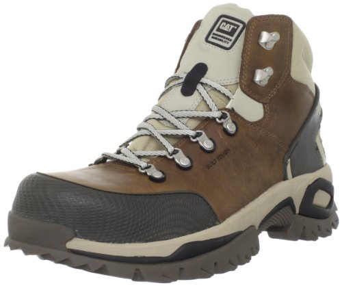 Caterpillar Men's Antidote Hi Steel Toe Work Boot,Dark Beige,11.5 M US
