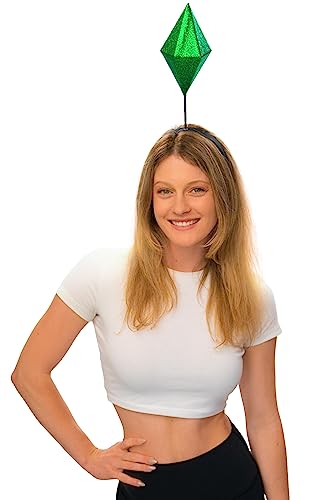 ComfyCamper Sparkly Diamond Headband Costume – Video Game for Woman Womens Girls Adult – Halloween Cosplay Accessories