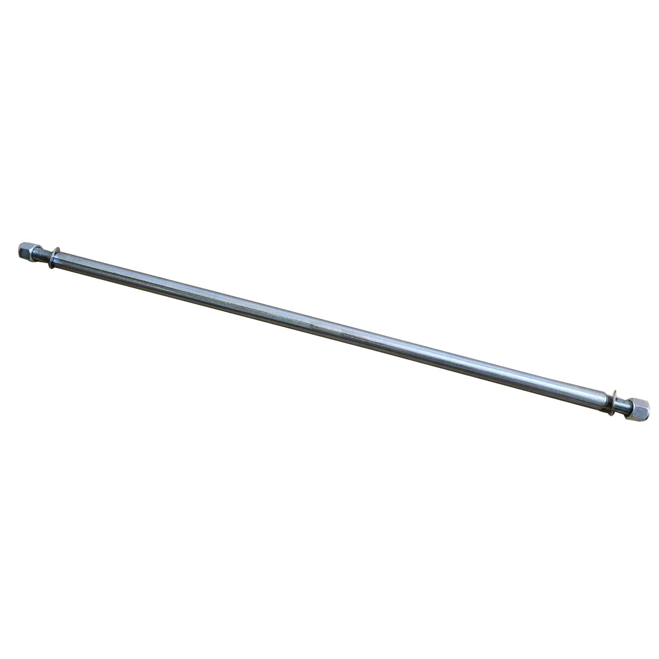 Axle 1" Diameter 40" Steel Axle Rod With 1" to 3/4" Step-Down & 3/4-16 Fine Thread 1/4" Keyway For ATV Go-Karts Quads Dune Buggies