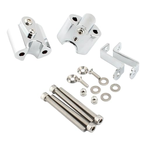 Guidon riser pince R18 rehausseur guidon moto pinces barre poignée support