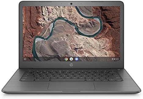 HP 14inch Chromebook AMD Dual-Core A4-9120C Processor, 4GB DDR4 Memory, 32GB eMMC Storage, AMD Radeon R4 Graphics, Chrome OS-Gray(Renewed)
