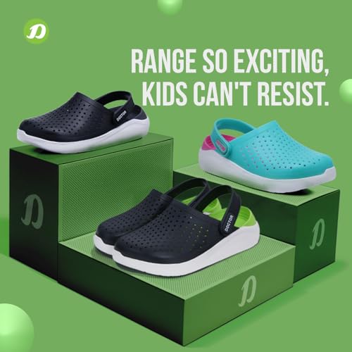 Image of DOCTOR EXTRA SOFT Unisex-Child Kids Classic Ultra Soft Clogs /Sandals with Adjustable Back Strap| Comfortable & LightWeight| Stylish & Anti-Skid| Indoor & Outdoor Casual Sports Mules Boys & Girls D-509