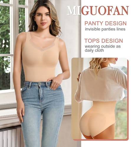 Image of Shapewear Bodysuit for Women Tummy Control Seamless Faja Body Shaper Body Suit Waist Slimming