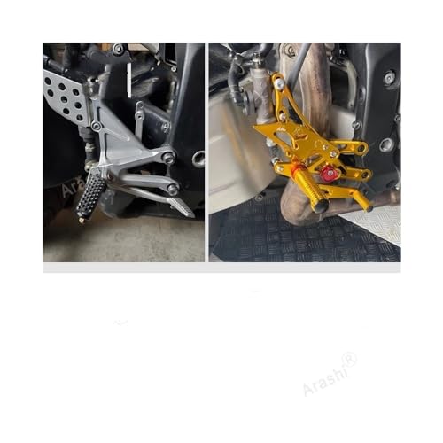 CBR600RR repose-pieds moto CNC réglables ajustement position confort - 3