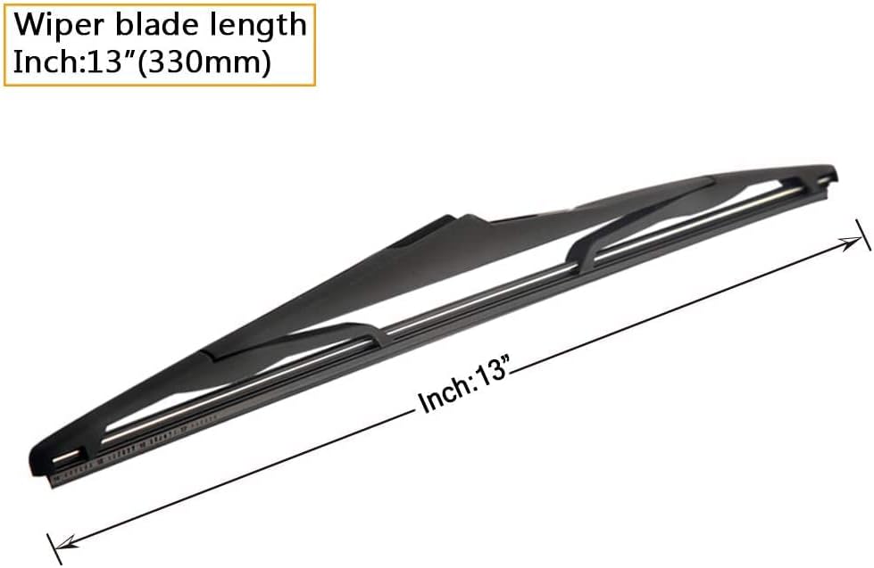 Miniatura 5 de AUTOBOO 15 +15+13 limpiaparabrisas de repuesto para Jeep Wrangler 2007-2017, calidad original de fábrica (paquete de 3)