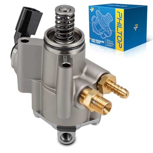 Image of PHILTOP High Pressure Fuel Pump Fits for Audi A4 Quattro /A4 2005-2009, Volkswagen Passat /GTI /A3 /Jetta 2006-2008, Eos 2007-2009, Golf R 2012 2013, TT 2008, TTS Quattro 2009-2015 L4 2.0T, HM10012