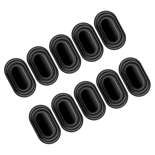NIYANGLE 20 Piezas Almohadillas Antivibración para Puertas de Coche de Silicona, Protectores de Pestillo Gruesos para Absorción de Impactos y Reducción de Ruido, Accesorios de Amortiguador