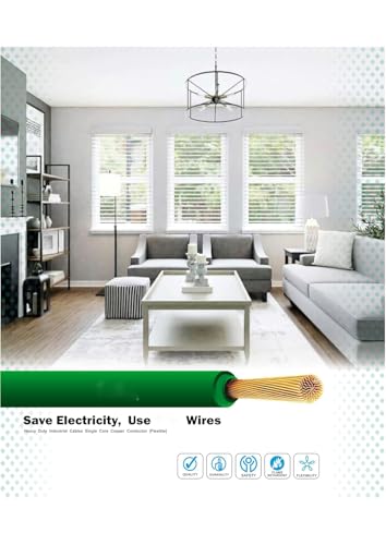 Image of PVC Insulated Wire 90 Meter Copper Wire (GREEN, 0.75 SQ MM)