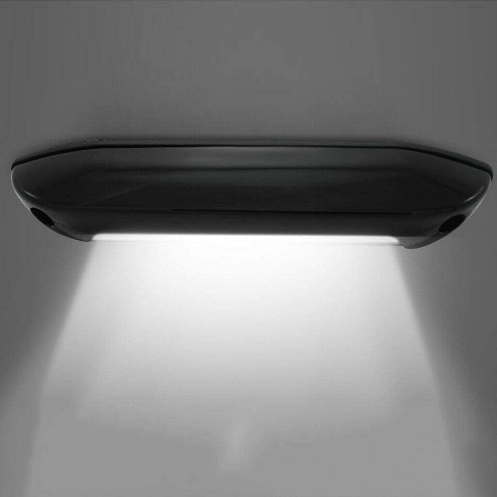 RV Led Porch Awning Lights 8 Inch 12V Waterproof Wall Lamps Utility Lights Bar Surface Mount for Trucks Motorhome Caravan Camper Boat Trailer Marine Led Spotlights