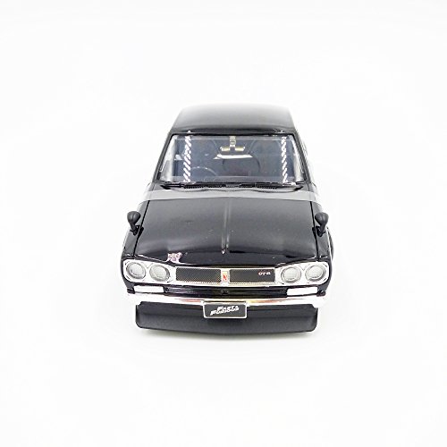 JADA 1:24 W/B - Brian's Nissan Skyline 2000 GT-R Negro miniatura 6