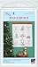Stamped White Wall Or Lap Quilt 36"X36"-Christmas Blessings