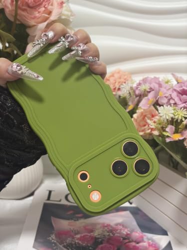 Housse protectrice iPhone 17 Pro TPU souple anti-choc verte - 2