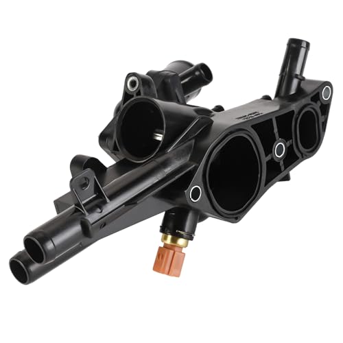 Engine Coolant Thermostat Housing Assembly - Compatible for Hyundai Sonata Tucson Santa Fe Sport 2010-2016 Kia Sportage Optima Sorento 2011-2016 2.4L L4 - Replace Part 256002G500 25600-2G500