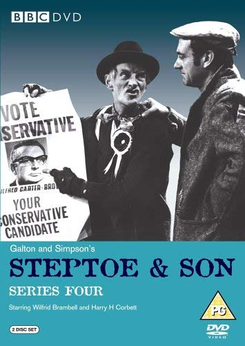 DVD Steptoe & Son Series 4 edición británica original para coleccionistas de televisión