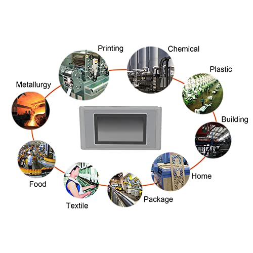 Image of Luocute Small Human Machine Interface 4.3in HMI Display with Capacitive Touch Screen, TFT LCD 400MHz RISC Processor, High Precision, Fast Running Speed, Industrial Touch Screen