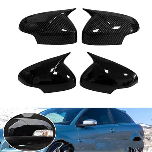 Couvercle rétroviseur extérieur Volvo C30 S40 S80 miroir carbone