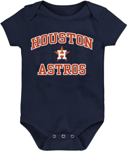 Image of Outerstuff MLB Officially Licensed 0-24 Months City Headline Arch Logo Creeper Bodysuit Romper