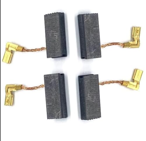 QINALO A26 Carbon Brushes Set of 4 (5X8X19mm) for Angle Grinders, Electric Hammers, Cutters, Polishers and Hand Drills - A26 Motor Carbon Brushes Replacement Parts.