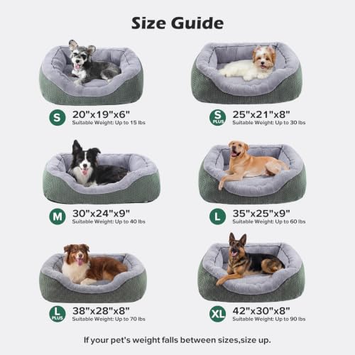Image of INVENHO Large Dog Beds Large Sized Dog, Washable Orthopedic Warming Soft Sleeping Durable with Anti-Slip Bottom