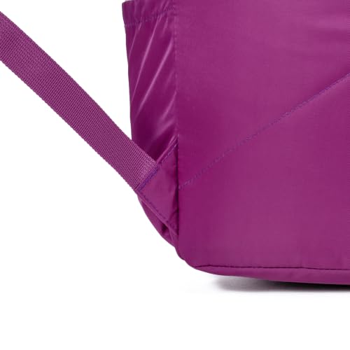 Image of AOTIAN Durable 17-Inch Water-Resistant Nylon Backpack - Lightweight Daypack for Men & Women, Perfect for Travel, Camping & Outdoor Adventures, Purple