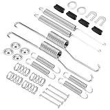 Rear Drum Brake Shoe Hardware Kit Fit for Chevy Silverado 1500 2008-2013 GMC Sierra 1500 2008-2015, 18K2089 H7365 1406-291243