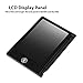 Wendry LCD Drawing Board, 4.5inch Digital Drawing Tablet for Children/Kids - Memo List Reminder Note (Black)